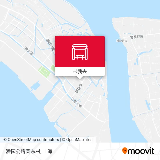 潘园公路圆东村地图