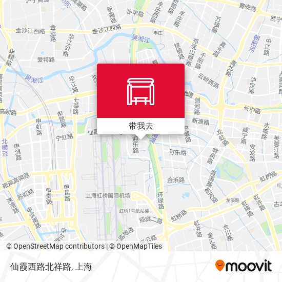 仙霞西路北祥路地图