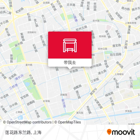 莲花路东兰路地图