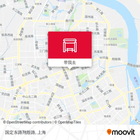 国定东路翔殷路地图