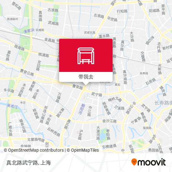 真北路武宁路地图