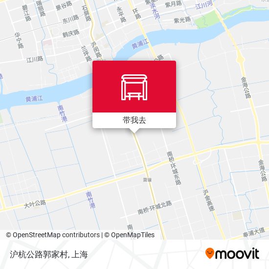 沪杭公路郭家村地图