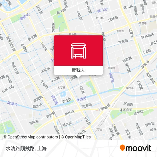 水清路顾戴路地图