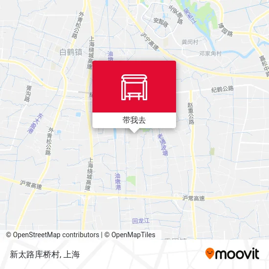 新太路库桥村地图