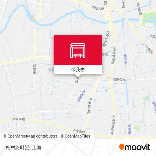 杜村路叶泾地图