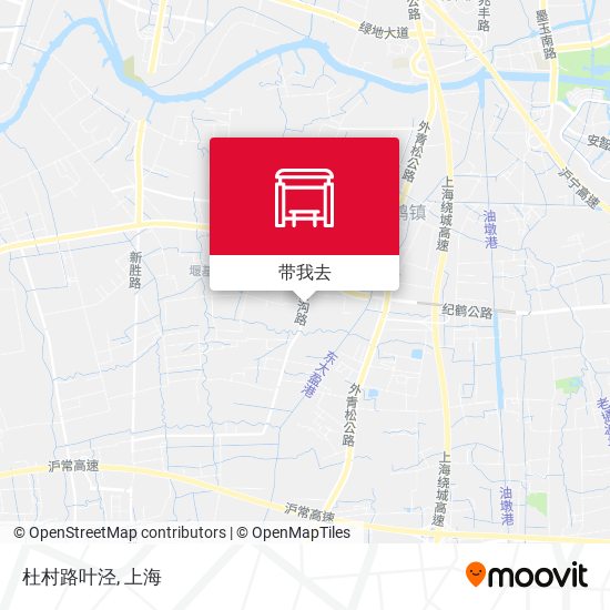 杜村路叶泾地图