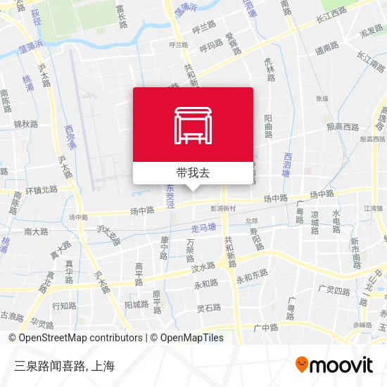 三泉路闻喜路地图