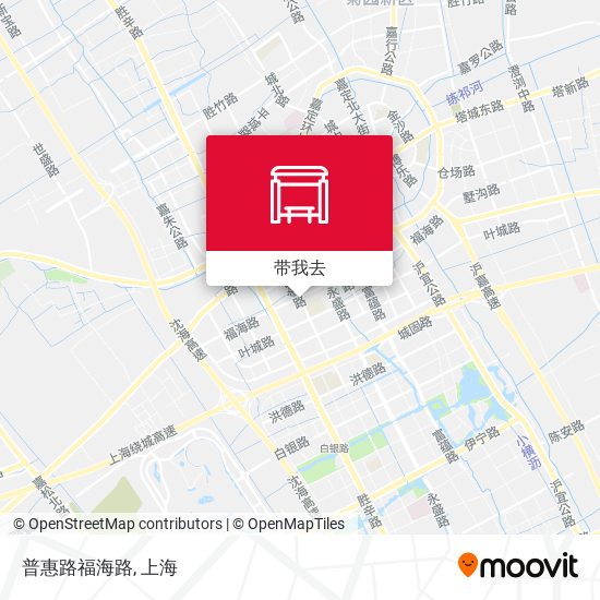 普惠路福海路地图