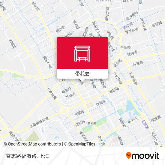 普惠路福海路地图