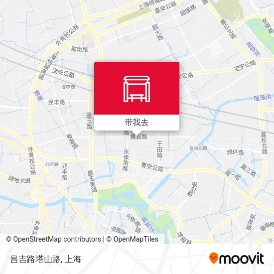 昌吉路塔山路地图