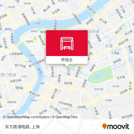 东方路浦电路地图