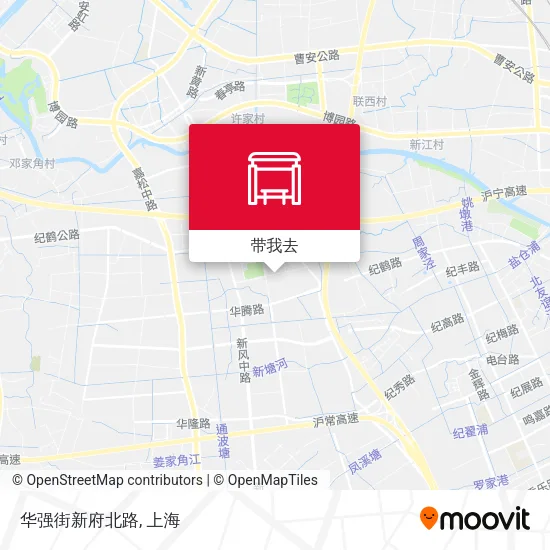 华强街新府北路地图