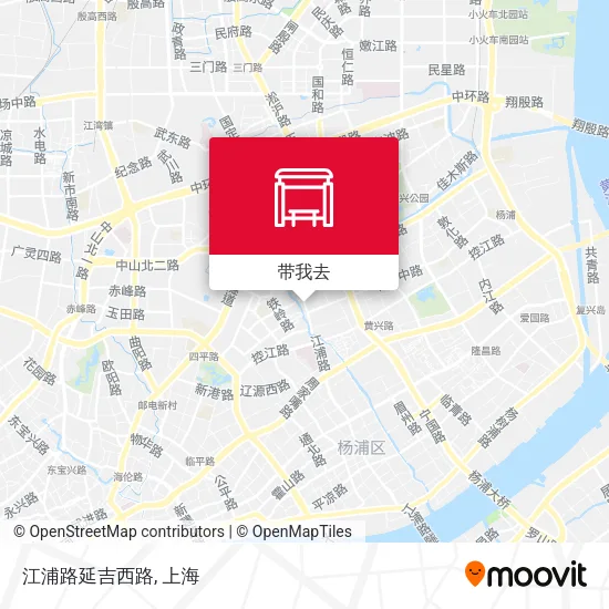 江浦路延吉西路地图