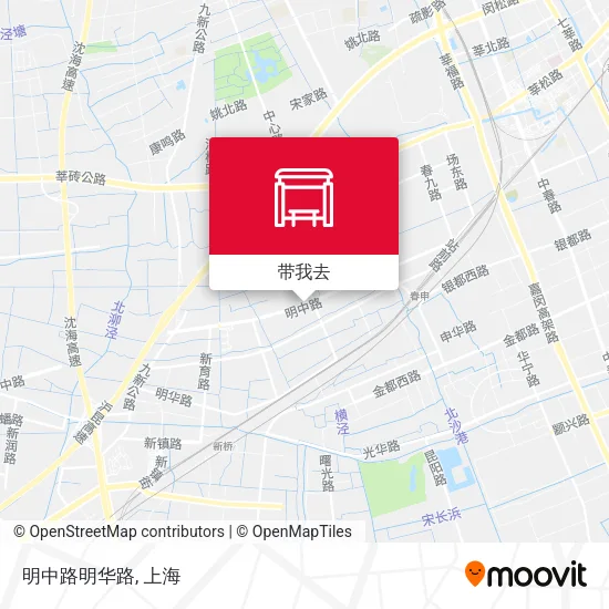 明中路明华路地图