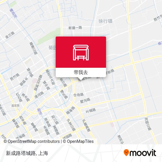 新成路塔城路地图