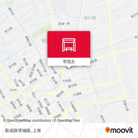 新成路塔城路地图