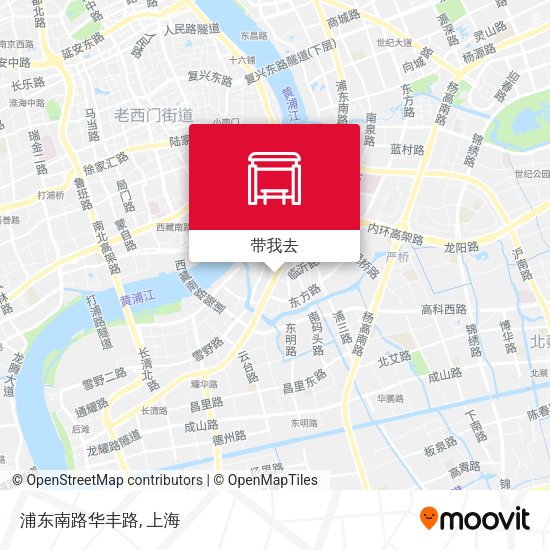浦东南路华丰路地图