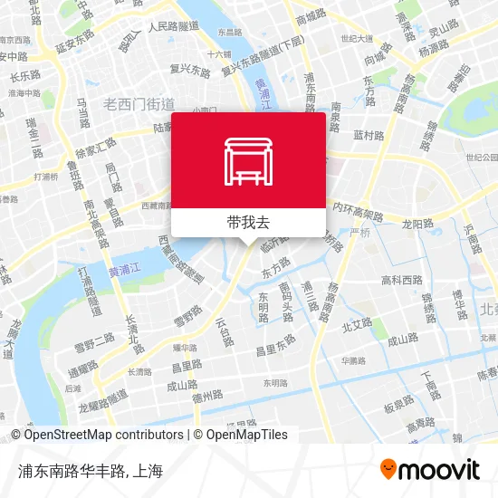 浦东南路华丰路地图