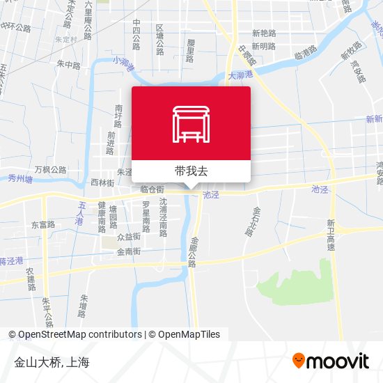 金山大桥地图
