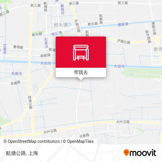 航塘公路地图