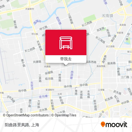 阳曲路景凤路地图
