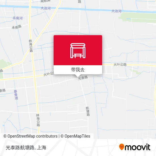 光泰路航塘路地图