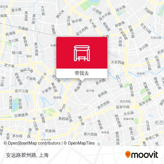 安远路胶州路地图