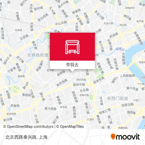 北京西路泰兴路地图