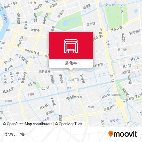 北蔡地图