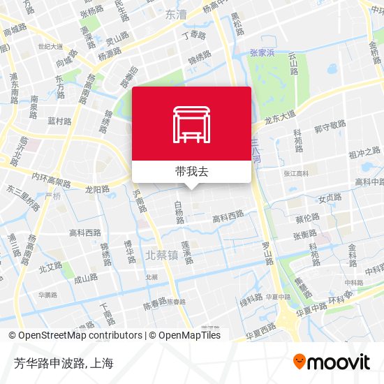 芳华路申波路地图