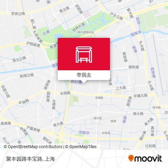 聚丰园路丰宝路地图