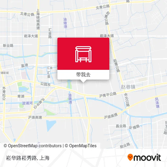 崧华路崧秀路地图