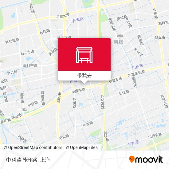 中科路孙环路地图