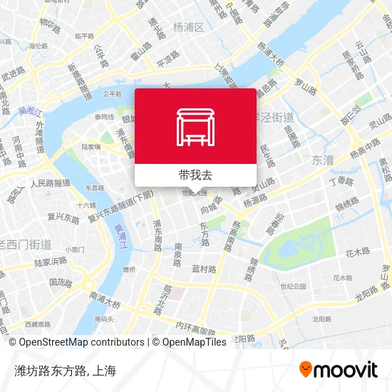 潍坊路东方路地图