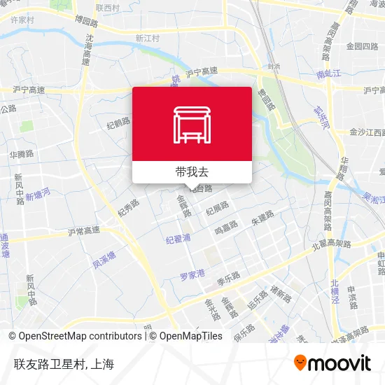 联友路卫星村地图