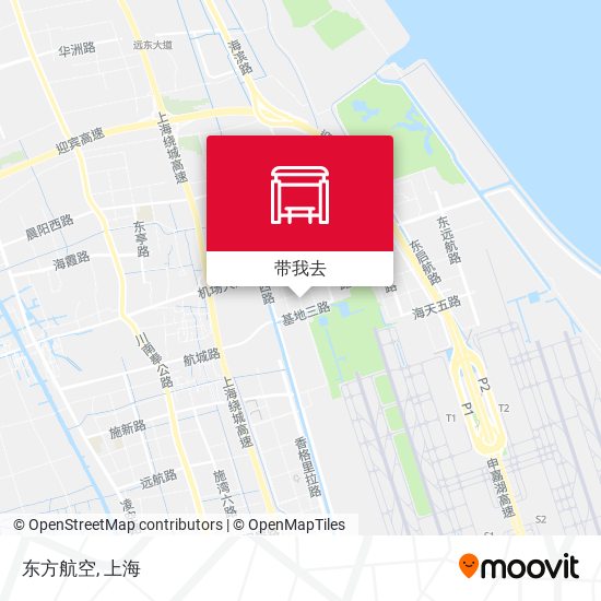 东方航空地图