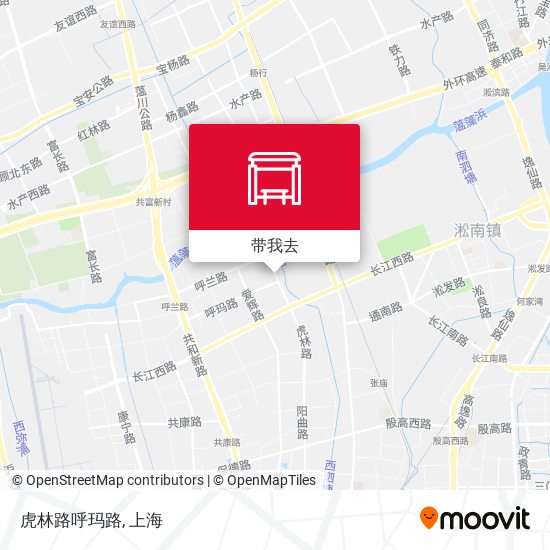 虎林路呼玛路地图