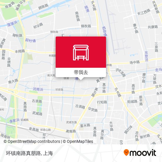 环镇南路真朋路地图