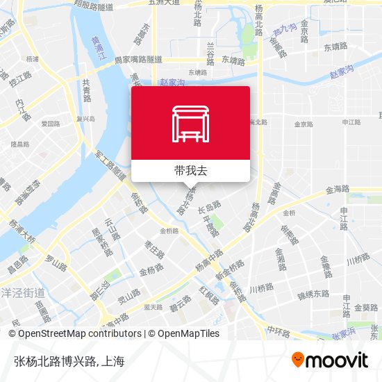 张杨北路博兴路地图