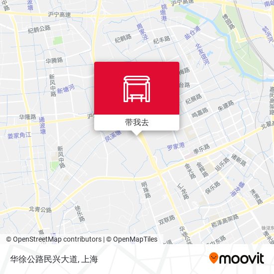 华徐公路民兴大道地图