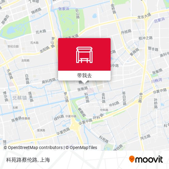 科苑路蔡伦路地图