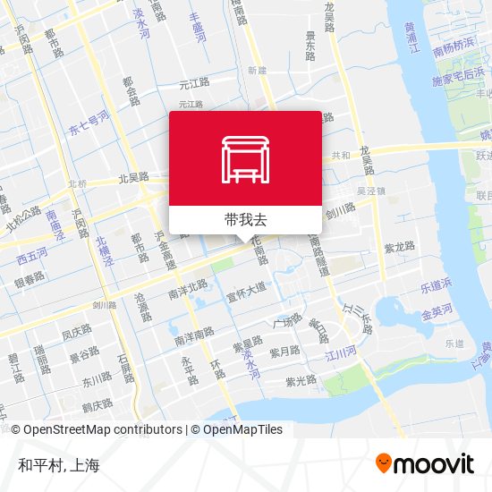 和平村地图