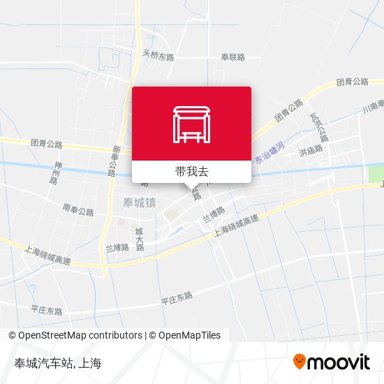奉城汽车站地图