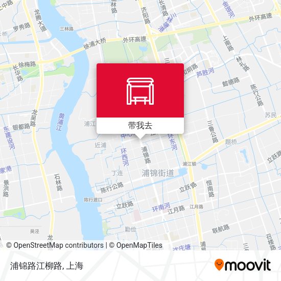 浦锦路江柳路地图