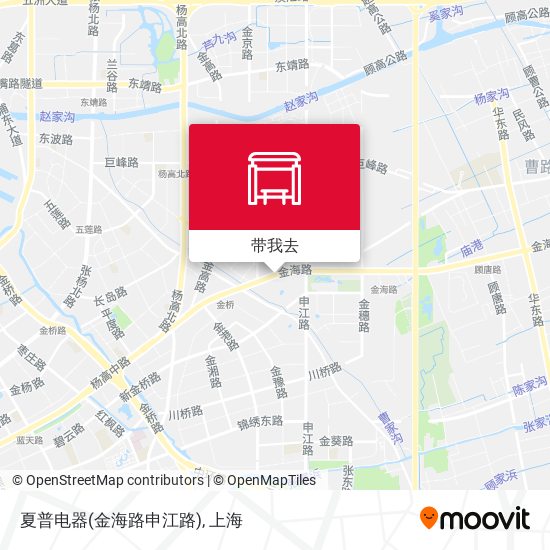 夏普电器(金海路申江路)地图