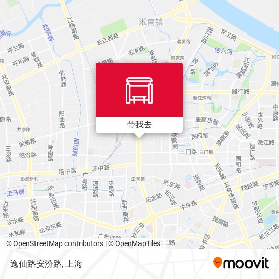 逸仙路安汾路地图