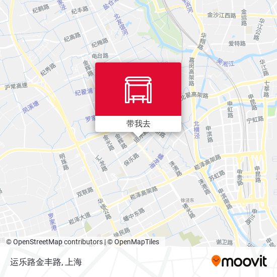 运乐路金丰路地图