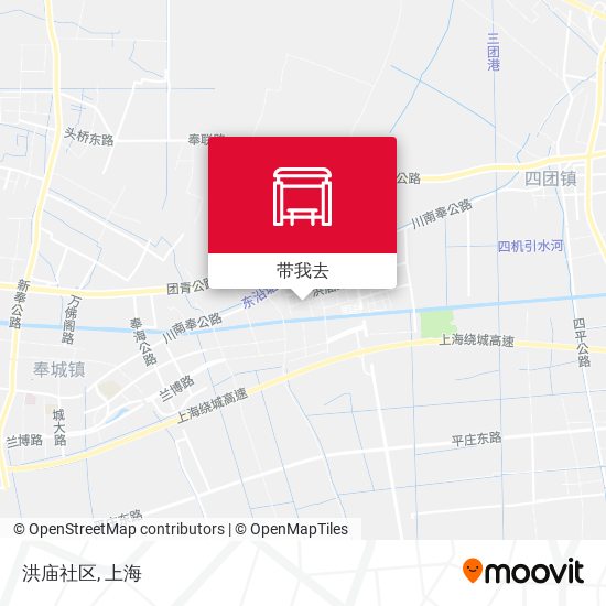 洪庙社区地图