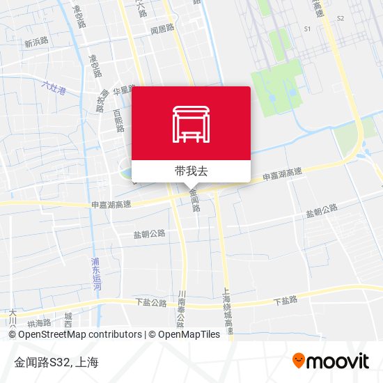 金闻路S32地图