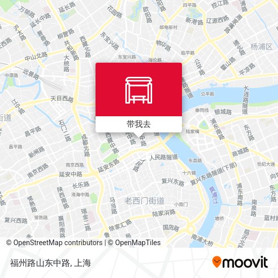 福州路山东中路地图